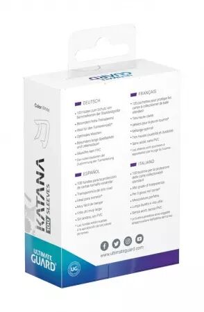 Ultimate Guard - Sleeves Katana - Standard - Blanc