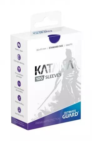 Ultimate Guard - Sleeves Katana - Standard - Bleu
