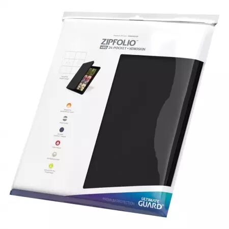 Ultimate Guard - ZipFolio QuadRow XenoSkin Noir 480 cartes - Noir