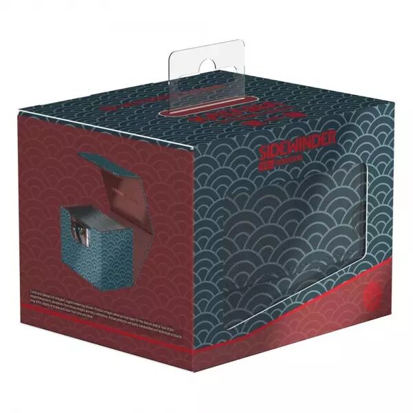 Ultimate Guard Sidewinder 100+ Katana: The Shogun\'s Journey - Part 2 - Seigaiha (Dark Blue / Dark Red)