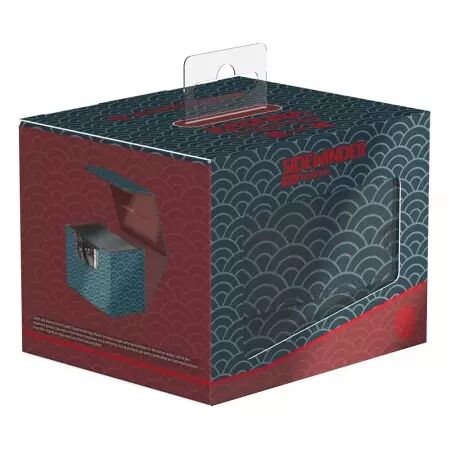 Ultimate Guard Sidewinder 100+ Katana: The Shogun\'s Journey - Part 2 - Seigaiha (Dark Blue / Dark Red)