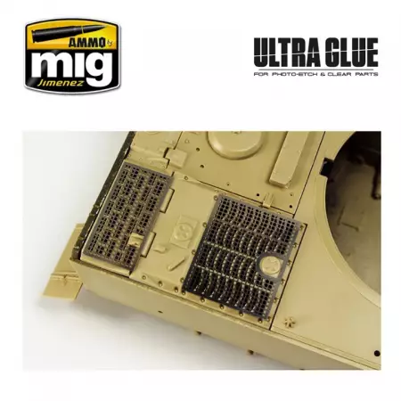 Ultra Glue - For Etch.Clear Parts & More (Acrylic Waterbase Glue)  - Mig Jimenez