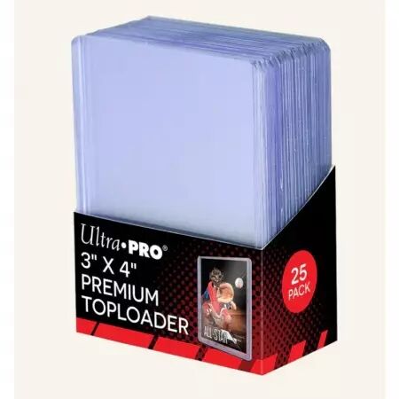 Ultra PRO : 25 Toploader Ultra Clear Premium (3\ x4\ )