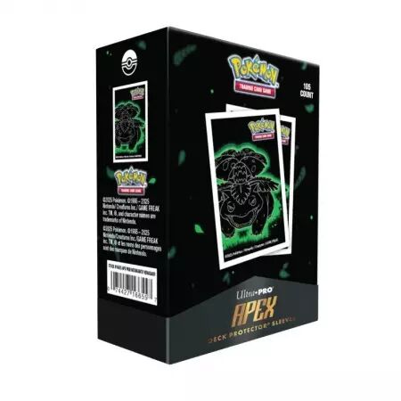 Ultra Pro - Apex Deck Protector Sleeves: Neon Kanto: Venusaur (105 Sleeves)