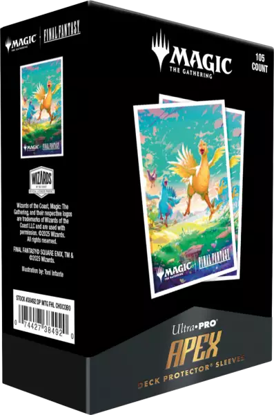 Ultra PRO - MTG Final Fantasy - 105ct Apex Deck Protector Sleeves - Chocobo