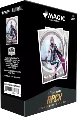 Ultra PRO - MTG Final Fantasy - 105ct Apex Deck Protector Sleeves - LIGHTNING