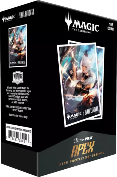 Ultra PRO - MTG Final Fantasy - 105ct Apex Deck Protector Sleeves - Y\'Shtola