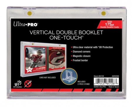 Ultra Pro - Vertical Booklet Card Holder - UV ONE-TOUCH