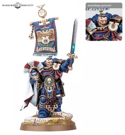 Ultramarines : Cato Sicarius  - Warhammer 40k - Games Workshop