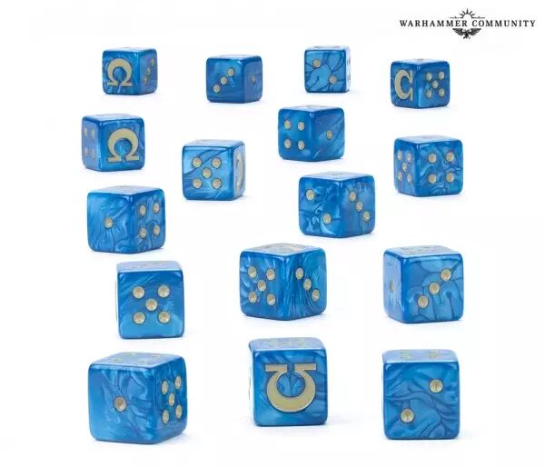 Ultramarines : Set de d�s - Warhammer 40k - Games Workshop