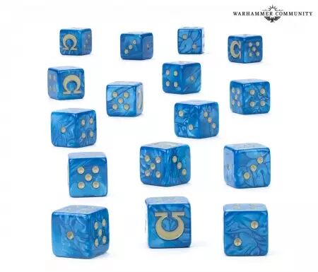Ultramarines : Set de dés - Warhammer 40k - Games Workshop