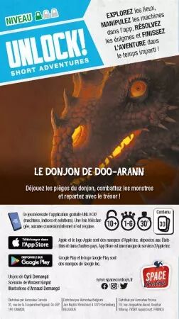 Unlock! Short Adventure : Le Donjon de Doo-Arann