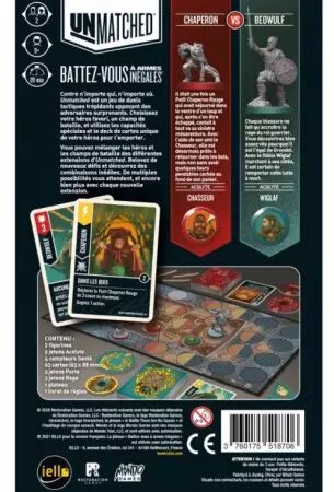 Unmatched : Petit Chaperon Rouge vs. Beowulf