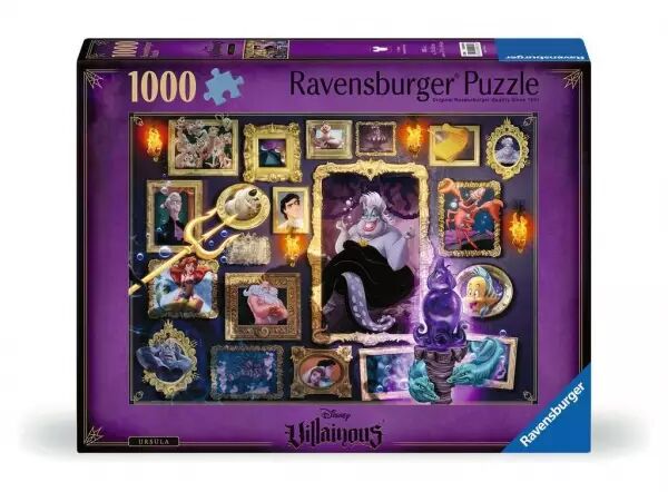 Ursula - Puzzle 1000 pi�ces - Collection Disney Villainous - Ravensburger