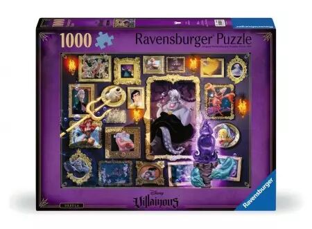 Ursula - Puzzle 1000 pièces - Collection Disney Villainous - Ravensburger