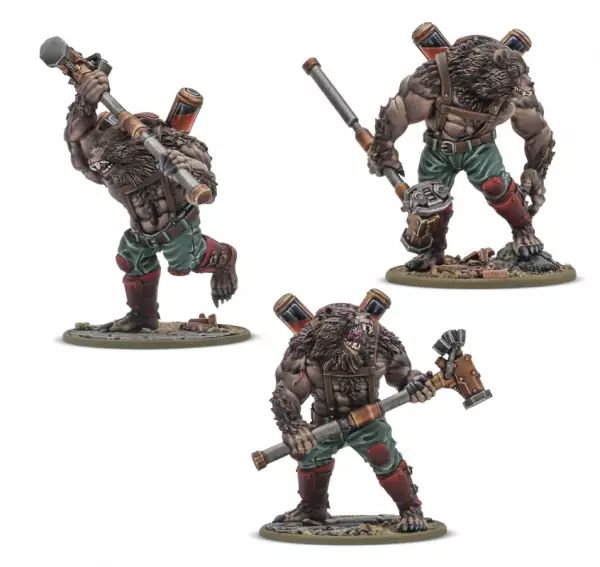 Ursus Infantry Squad with Mauls - Konflict 47 - Warlord Games