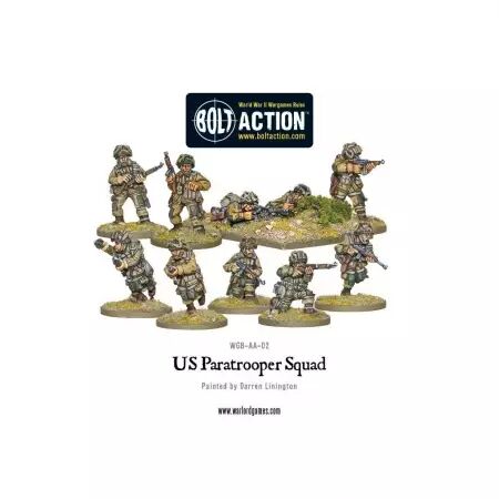 US Airborne (Winter) Pathfinder Squad - Escouade de Pathfinders US (Hiver)   - Bolt Action - Warlord Games