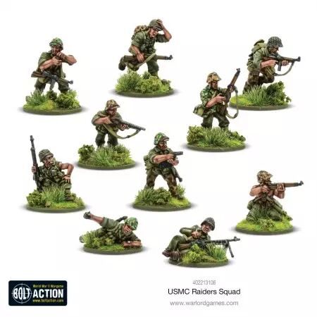 US Airborne (Winter) Pathfinder Squad - Escouade de Pathfinders US (Hiver)   - Bolt Action - Warlord Games