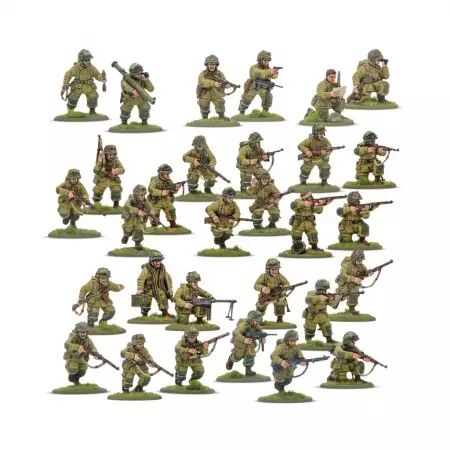 US Airborne D-Day Platoon  Peloton parachutiste américain du Jour J  Bolt Action  Warlord Games
