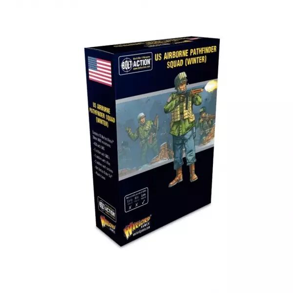 US Airborne Squad (Winter) - Escouade A�roport�e US (Hiver)  - Bolt Action - Warlord Games
