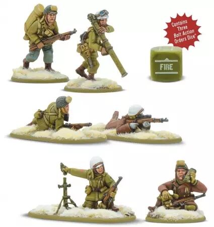 US Airborne Winter Heavy Weapons Platoon - Bolt Action - Warlord Games