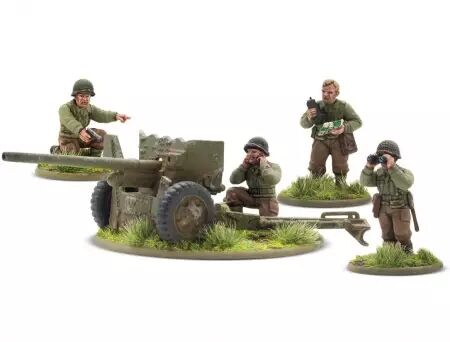 US Army 57mm anti-tank gun - Bolt Action - Warlord Games