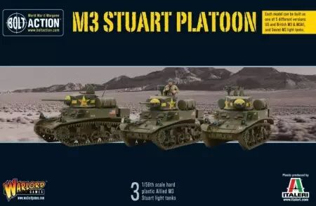 US Army M3 Stuart - USA - Bolt Action