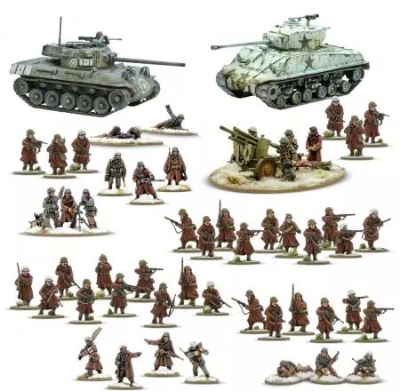 US Army Platoon Commanders - Commandants de peloton de l\'arm&eacute;e am&eacute;ricaine - Bolt Action - Warlord Games