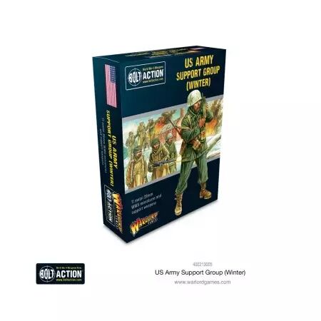 US Army Winter Support Group - Groupe de soutien hivernal de l\'armée américaine - Bolt Action - Warlord Games