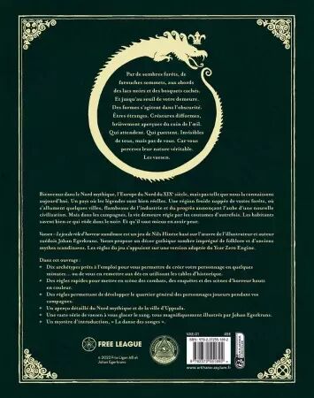 Vaesen : Le Jeu de Role d\'Horreur Nordique