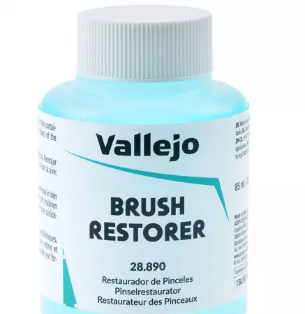 Vallejo - Auxiliaire - Restaurateur Pinceaux (Brush Restorer) - 85 ml