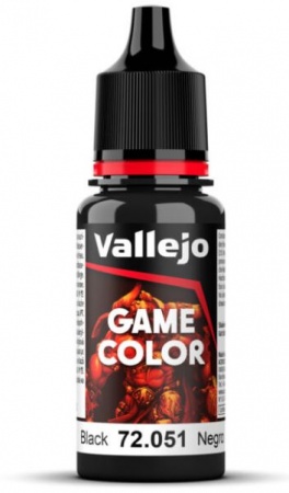 Vallejo - Color - Black - 72051