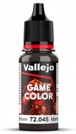 Vallejo - Color - Charred Brown - 72045