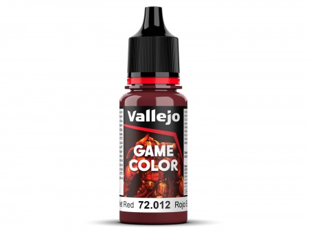 Vallejo - Color - Scarlet Red - 72012