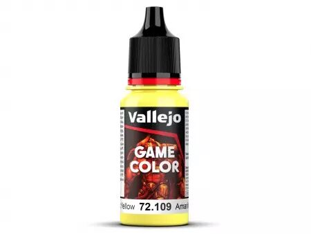 Vallejo - Color - Toxic Yellow - 72109