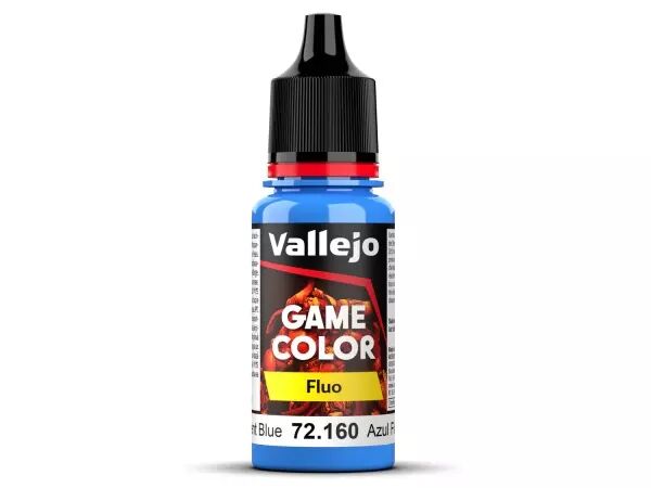 Vallejo - Fluo - Fluorescent Blue - 72160