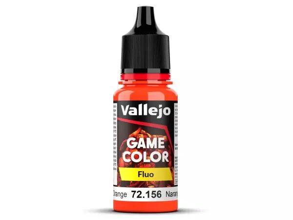 Vallejo - Fluo - Fluorescent Orange- 72156