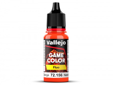 Vallejo - Fluo - Fluorescent Orange- 72156
