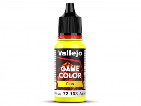 Vallejo - Fluo - Fluorescent Yellow - 72103