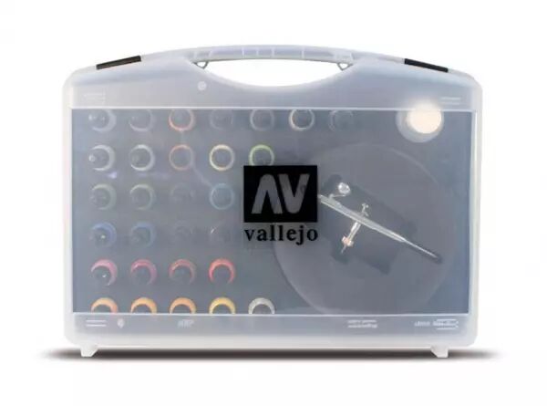 Vallejo - Game Air - Basic Game Air Colors & Airbrush Mallette