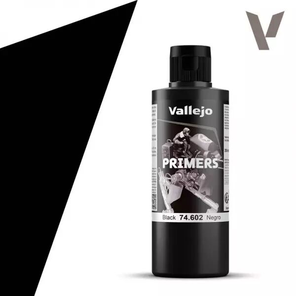 Vallejo - Game Air - Surface Primer 200ML - Black