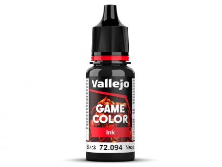 Vallejo - Ink - Black - 72094