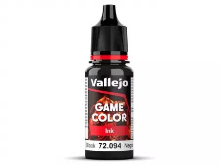 Vallejo - Ink - Black - 72094