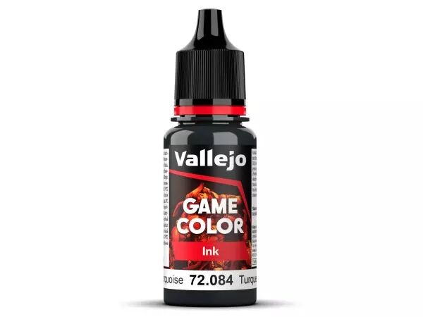 Vallejo - Ink - Dark Turquoise - 72084