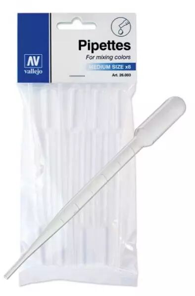 Vallejo - Outillage - Pipettes 3 ml (medium size)