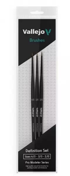 Vallejo Brushes - Pro Modeler : Definition Set 