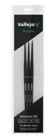 Vallejo Brushes - Pro Modeler : Definition Set 