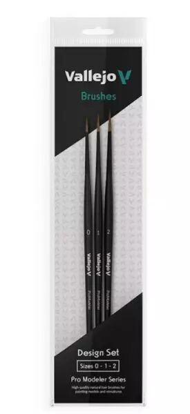 Vallejo Brushes - Pro Modeler : Design Set