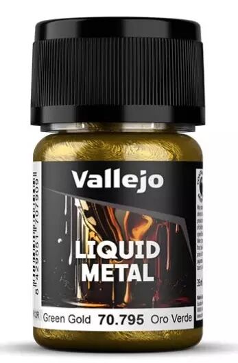 Vallejo Liquid Gold : Green Gold - 35ml