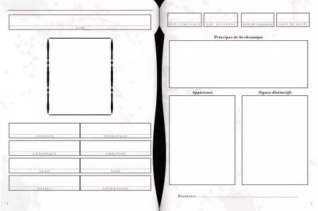 Vampire : Le journal du personnage